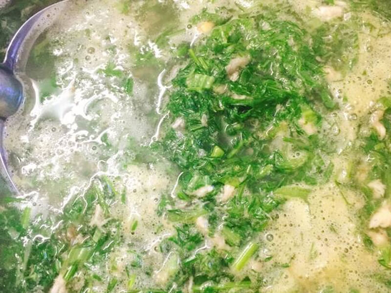 Cách nấu nướng canh cá rô rau củ cải